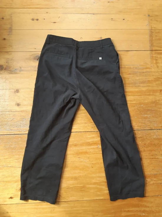 Brixton Black Straight-Leg Chinos - Picture 3 of 3